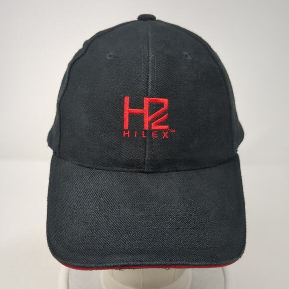 Hilex Slideback Baseball Cap Black One Size Adjustable Embroidered Mohr's - Picture 2 of 9